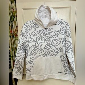 Adidas unisex hoodie youth large adult S